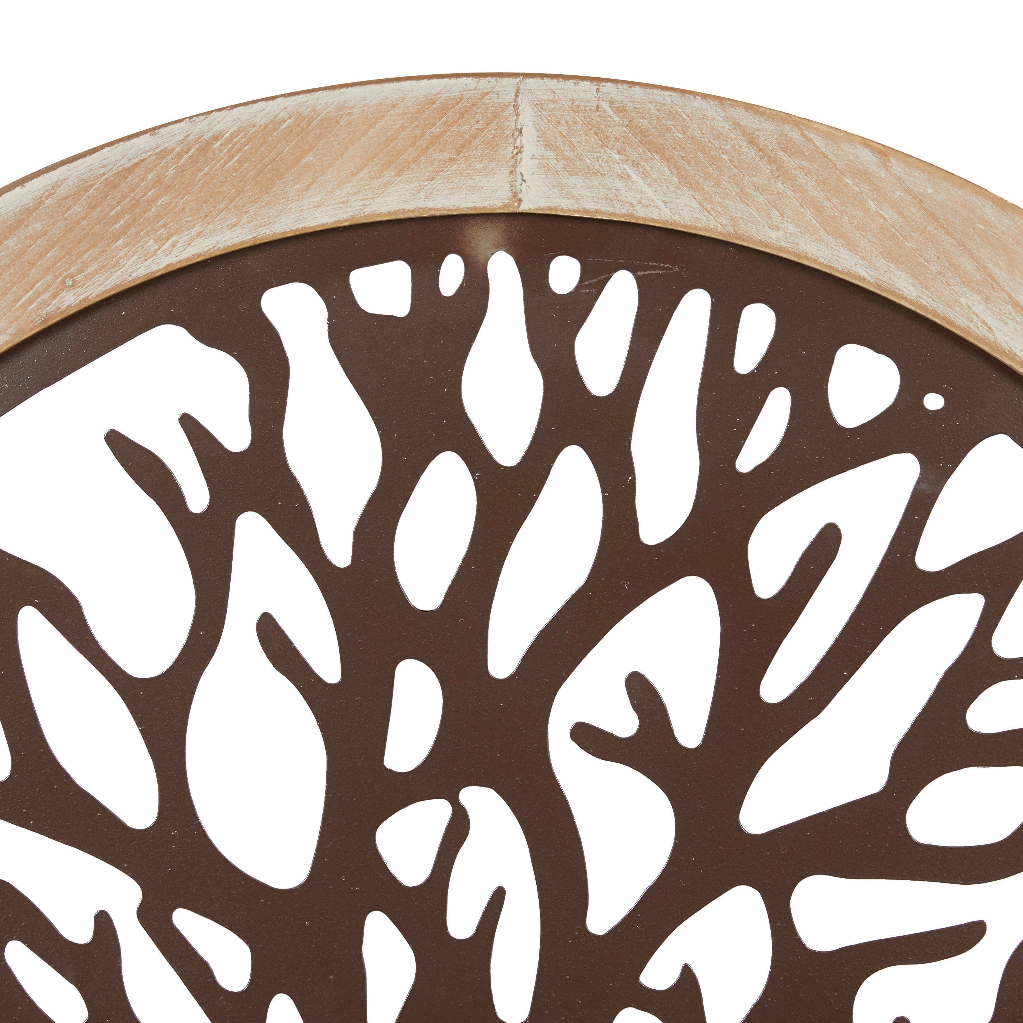 Shop Large Bronze Metal And Wood Arched Wall Decor 24 X 40 Overstock 32112712