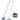 True & Tidy True Clean Mop & Bucket System with Silicone Floor Sweeper Deluxe Set