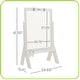 preview thumbnail 16 of 21, Peek A Boo Adjustable Height Art Easel