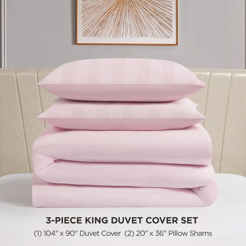 Juicy Couture Jenny Velour Striped Jacquard Duvet Sets