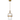 Duval 1-Light Aged Brass Mini Pendant