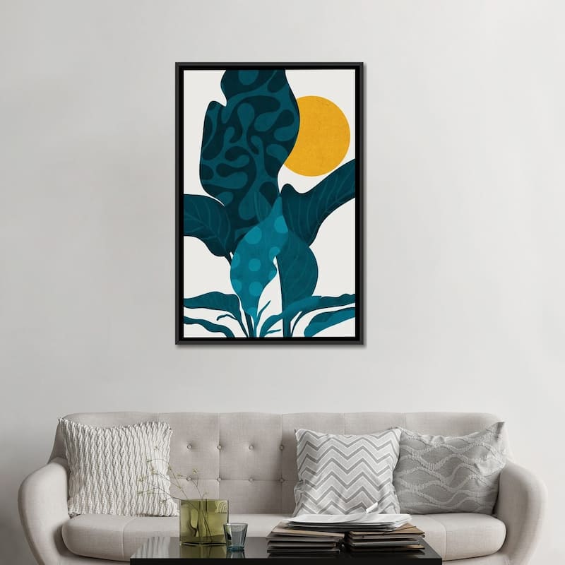 iCanvas "Life" by Reyna Noriega Framed Canvas Print