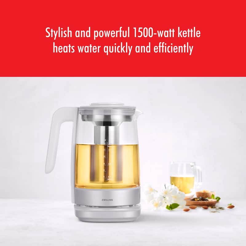 ZWILLING Enfinigy Glass Electric Kettle - 1.7-l