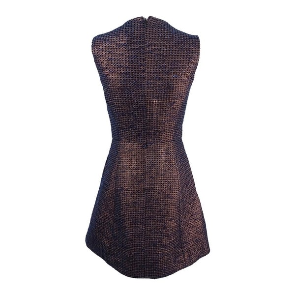 Laundry by Shelli Segal Women's Jacquard Fit & Flare Dress - Bed Bath &  Beyond - 41460220