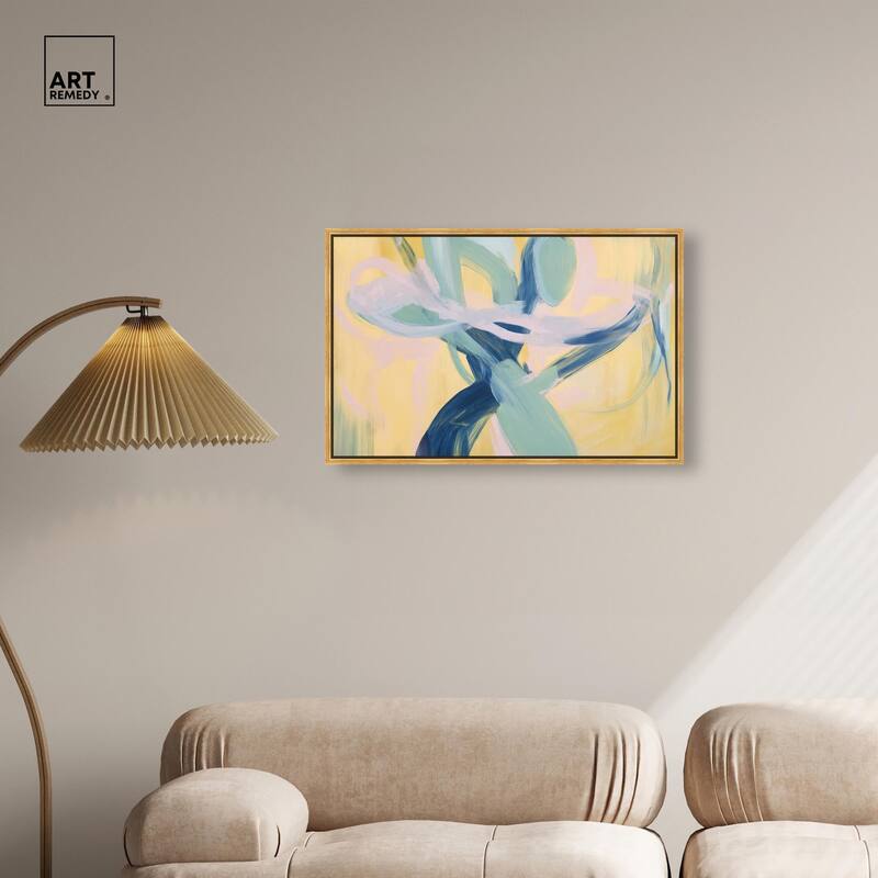 Entangled Embrace II Canvas by Art Remedy