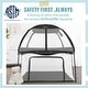 preview thumbnail 23 of 22, Dream On Me Ziggy Square Playard with Canopy