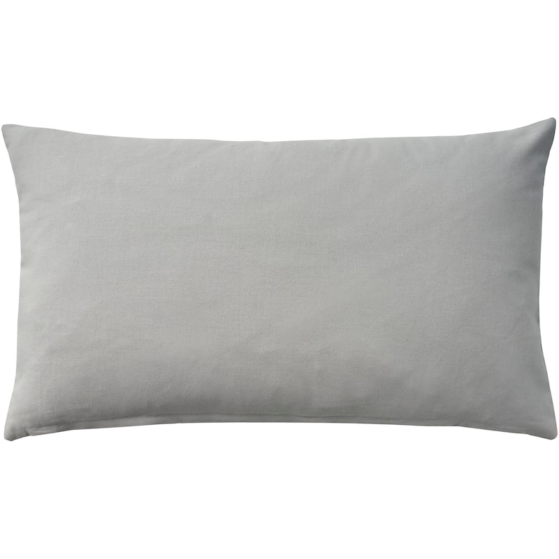 Mina Victory Life Styles Floral Navy Throw Pillow , ( 14" x 24" )