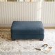 preview thumbnail 25 of 56, Modern Corduroy Fabric Oversized Accent Ottoman