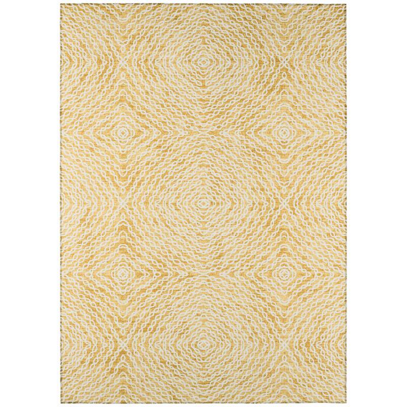 Indoor/ Outdoor Addison Bravado Link Washable Area Rug