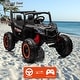 preview thumbnail 21 of 22, Ride on UTV Cars 2 Seater, 24V 4WD Off-Road Electric Vehicles