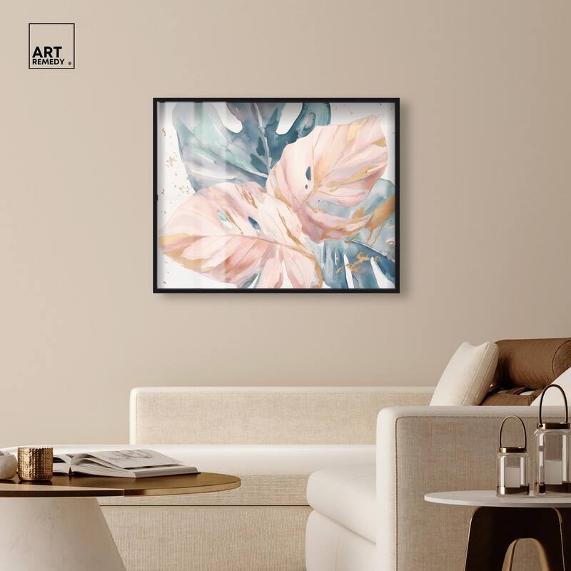 Golden Spritz Shadowbox by Art Remedy