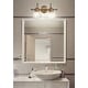 preview thumbnail 2 of 113, Shirley Metal/Glass LED Vanity Light, by JONATHAN Y