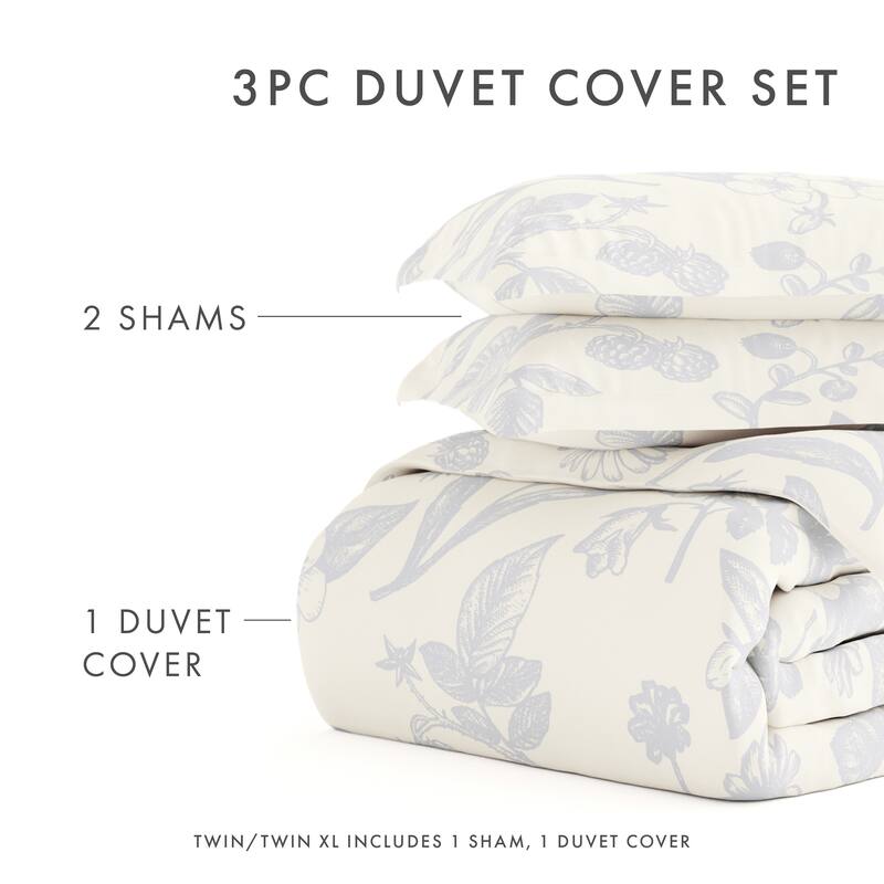 Becky Cameron Garden Patterned Duvet Cover Set