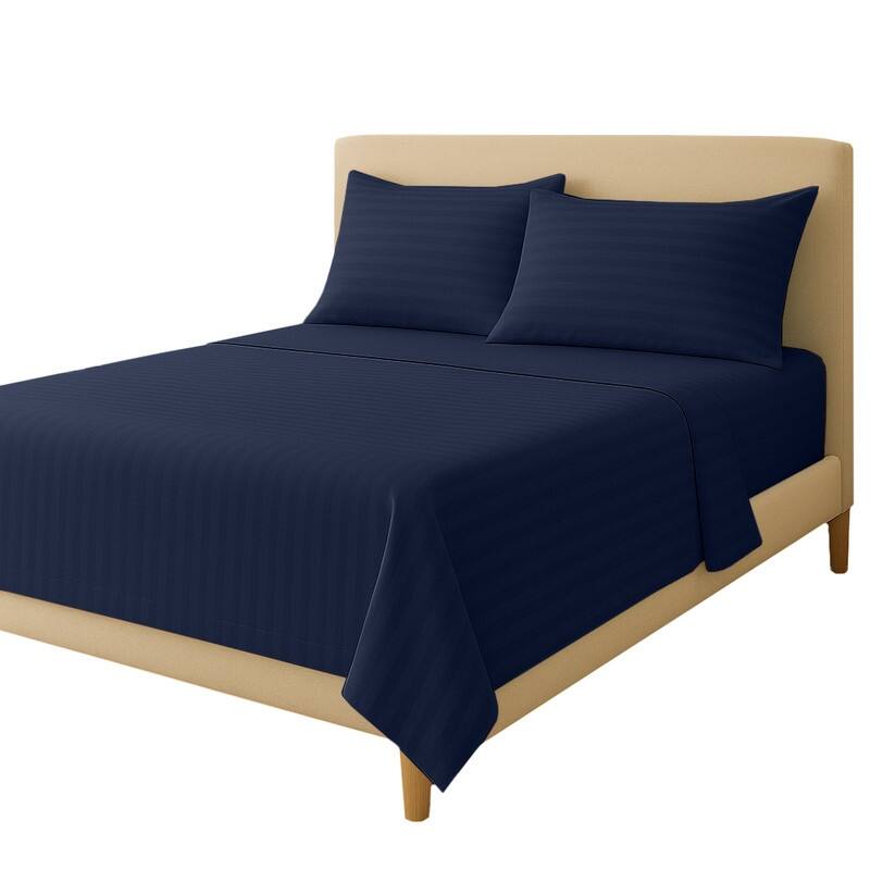 Premium Breathable Cotton Deep Pocket Sheet Set Hotel-Quality Comfort