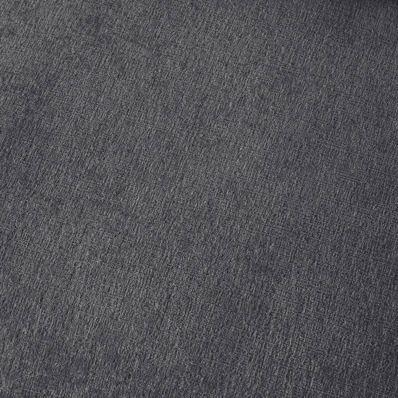 114.5" Modern Modular L Shaped Chenille Sofa with Reversible Ottoman, Storage, USB Ports & Cup Holder in Dark Grey