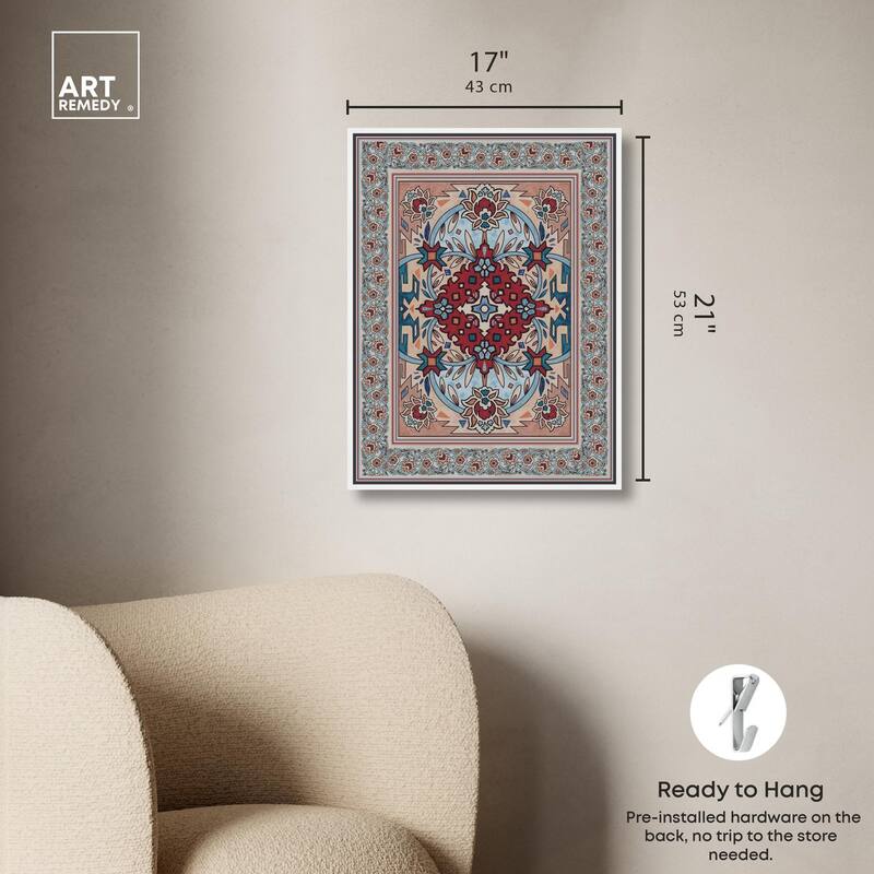 Ornamental bloom Canvas by Art Remedy