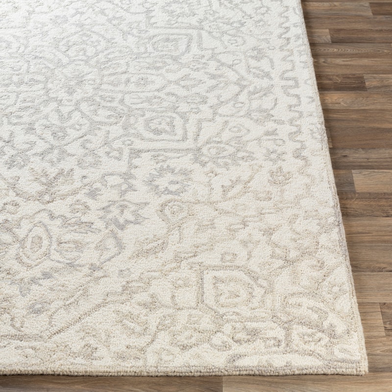 Livabliss Hensley Handmade Medallion Wool Area Rug