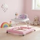 preview thumbnail 5 of 16, Gymax Foldable Baby Walker w/ Removable Seat & Adjustable Height 4