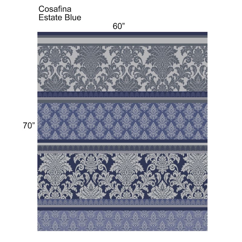 Flannel Velvet Cosafina Couch Cover Throw Blanket, 60" x 70"