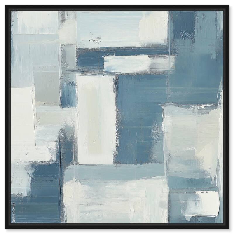Driftwood Hues III Canvas by Art Remedy - Black - 20" x 20"