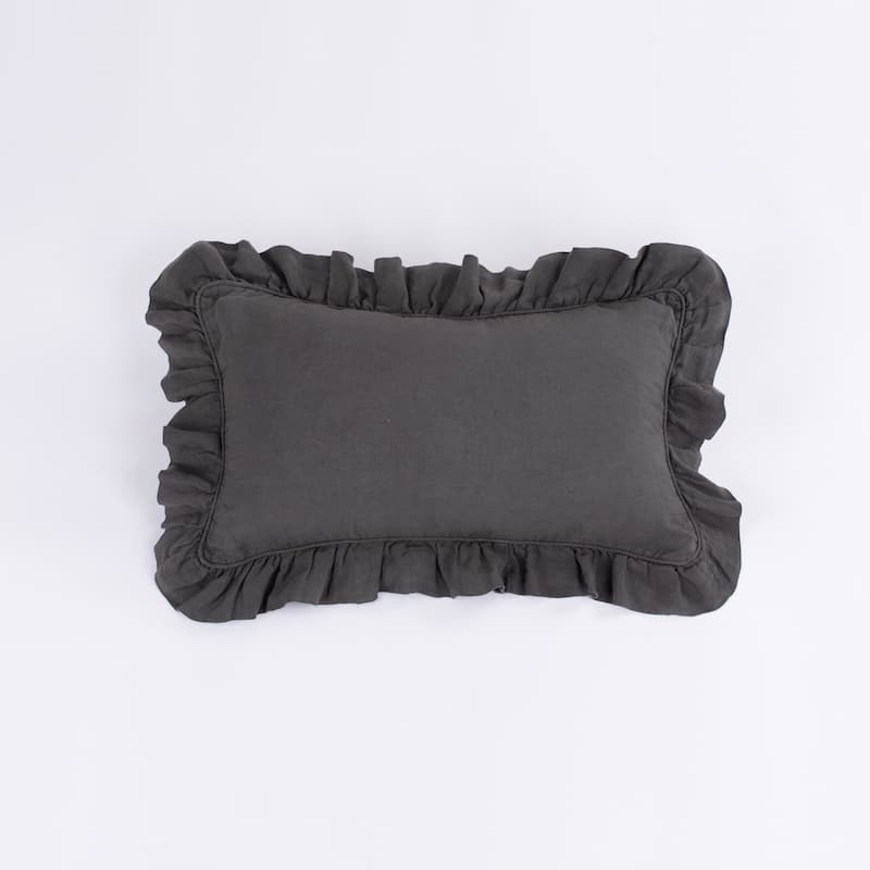 Basillo, Linen, Ruffled, Sham