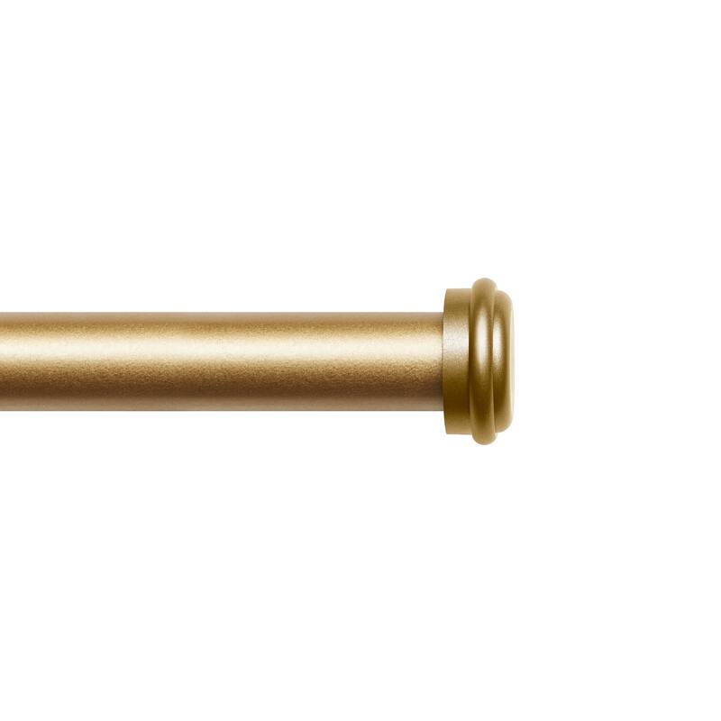 EXCLUSIVE HOME Topper 1" Curtain Rod and Finial Set