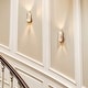 preview thumbnail 25 of 29, Iron Modern Wall Sconce with Novelty Shade and Metal Frame
