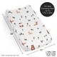 preview thumbnail 6 of 4, Sweet Jojo Designs Woodland Animals Boy Girl Gender Neutral Changing Pad Cover Sheet Green Beige Watercolor Animal Brown Bear