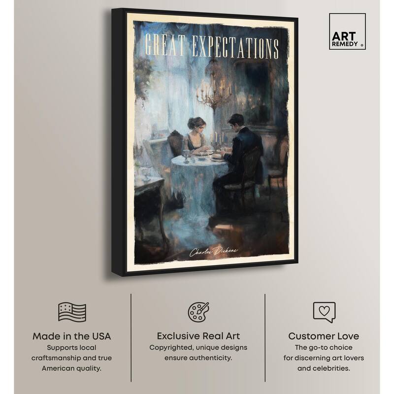 Great Expectations Canvas by Art Remedy