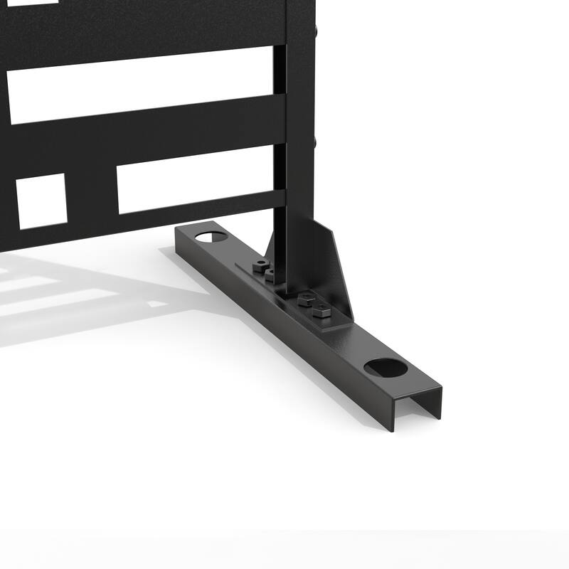 Outdoor Free Standing Metal Privacy Screen