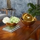 preview thumbnail 1 of 7, Gold Aluminum Metal Decorative Bowl Decorative Bowl (Set of 3) - 14 x 14 x 6 Round
