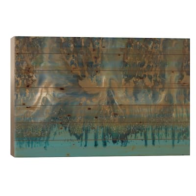 Upsurge Print On Wood by Blakely Bering - Multi-Color