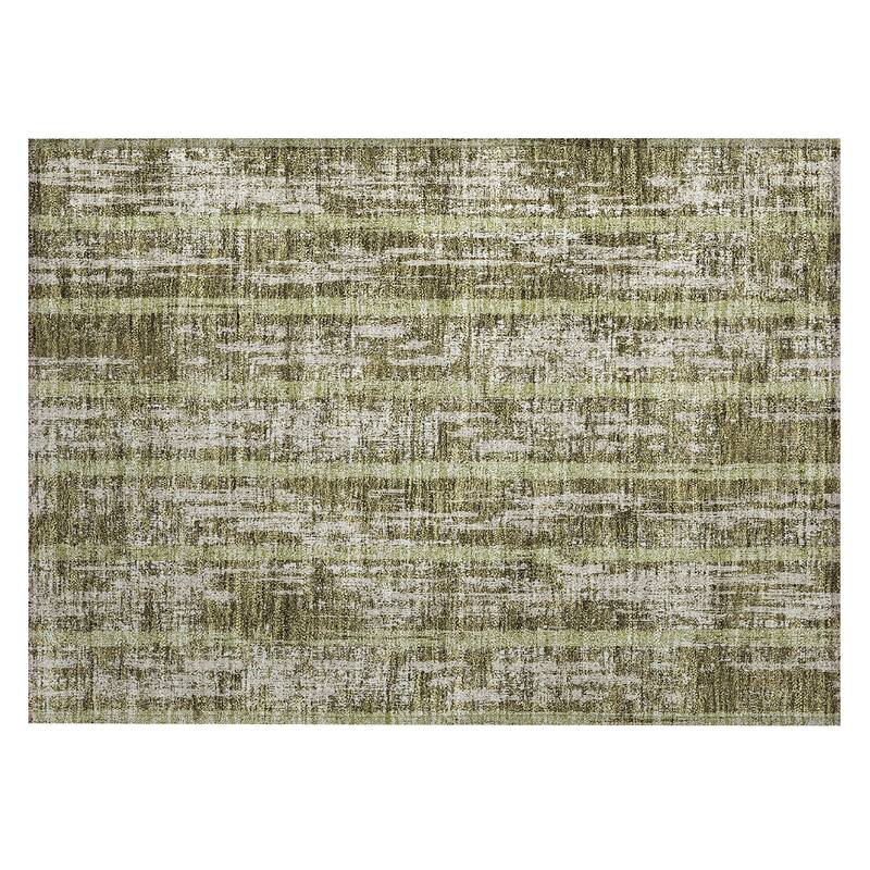 Machine Washable Indoor/ Outdoor Chantille Ombre Stripe Rug