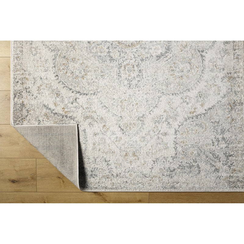 Livabliss Elaziz Updated Traditional Medallion Area Rug