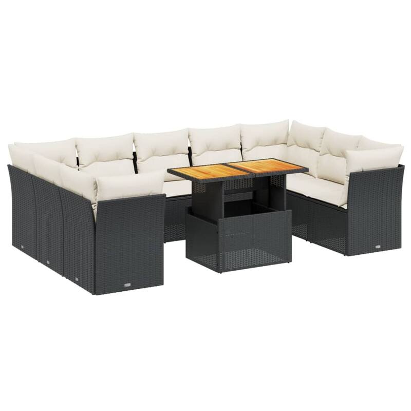 vidaXL Garden Sofa Set - 21.7 x 39.4 x 28.7
