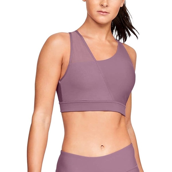Under armour purple sports bra clearance