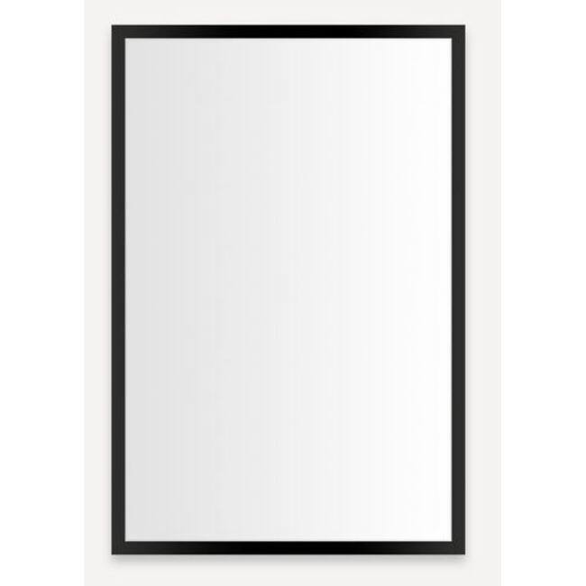 Robern PC2030D6TLE Profiles 19-1/4" x 30" x 6" Framed Medicine Cabinet - Matte Black - Anthracite Finish