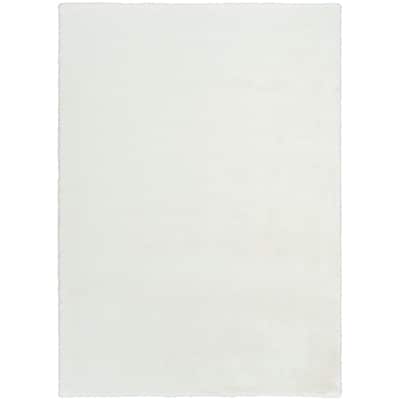 Nourison Soft Plush Faux Fur Indoor only Solid Area Rug