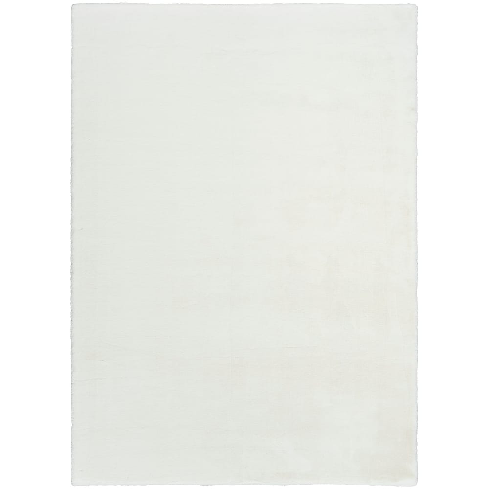 Nourison Soft Plush Faux Fur Indoor only Solid Area Rug