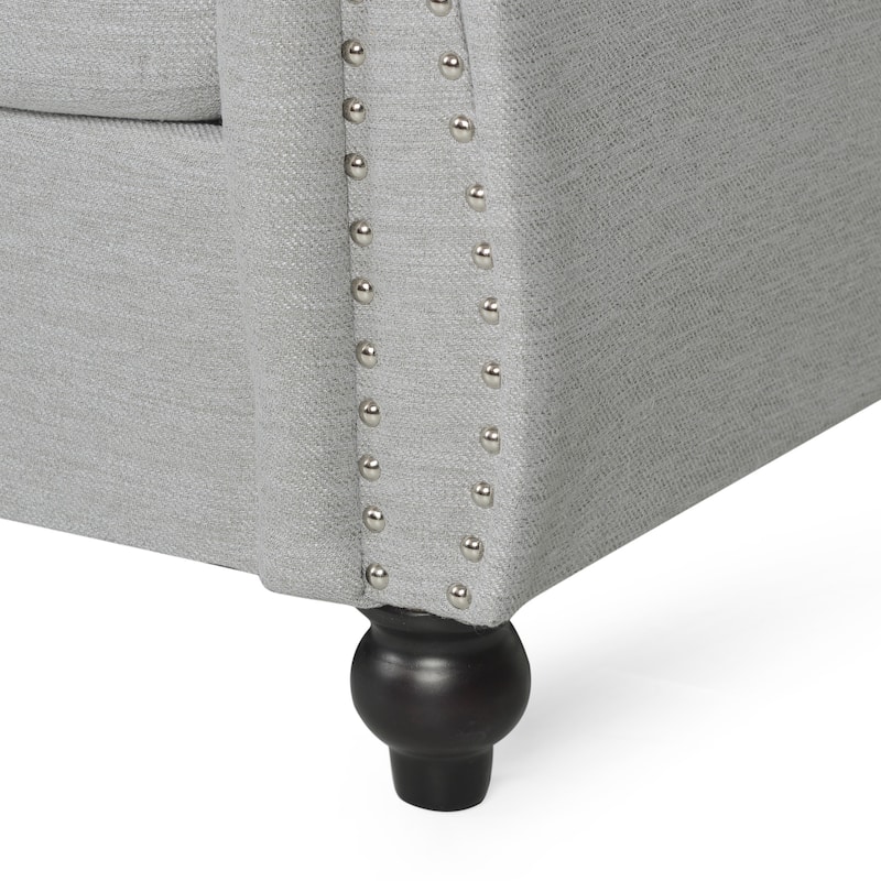 Parksley Tufted Chesterfield 3-seat Sofa by Christopher Knight Home