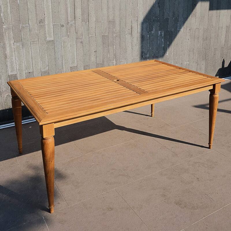 Cambridge Casual Ventura Teak Outdoor Rectangular Dining Table