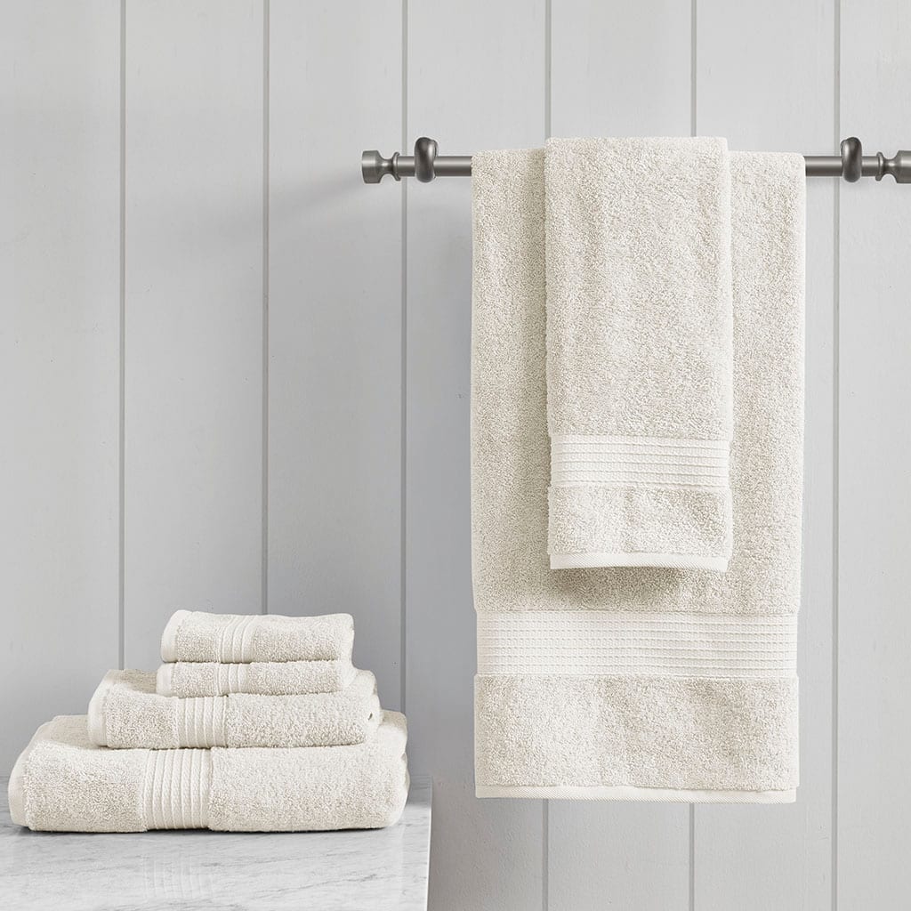 6 Piece Cotton Towel Set
