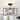 Farmhouse 3-Light Metal Rectangular Interleaved Frame Semi Flush Mount Ceiling Light