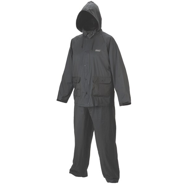 Coleman 20mm PVC Rain Suit Navy Extra Large 2000014984