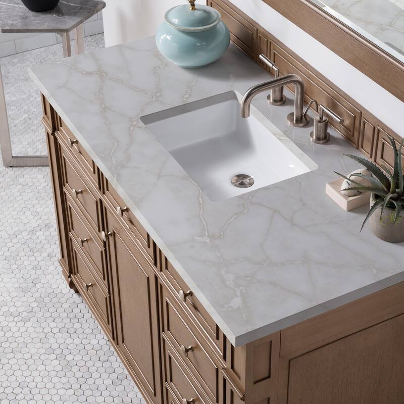 James Martin Vanities 157-V48-FVSL Bristol 48" Free Standing Single