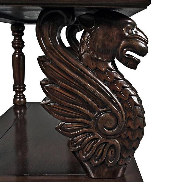 Design Toscano Lord Raffles Winged Lion Wood Buffet Console Table - Bed ...