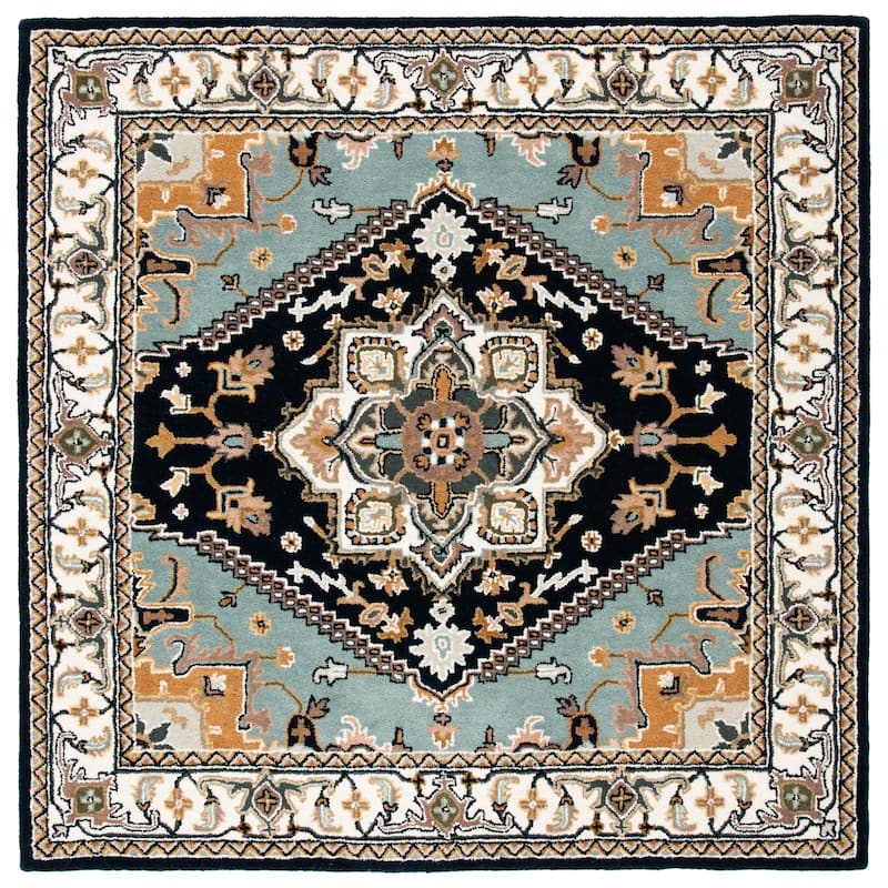 SAFAVIEH Handmade Heritage Asia Traditional Oriental Wool Rug
