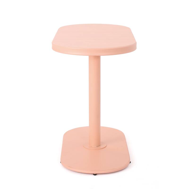 Moniva Bistro Set, Curved silhouettes and a matte finish blend modern design with fun,