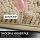 preview thumbnail 125 of 134, Deconovo Chenille Bath Rugs - Thick Plush Microfiber, Non-Slip Washable Bathroom Mats