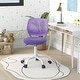 preview thumbnail 23 of 28, Gymax Kids Desk Chair Ergonomic Swivel Children Mesh Study Height